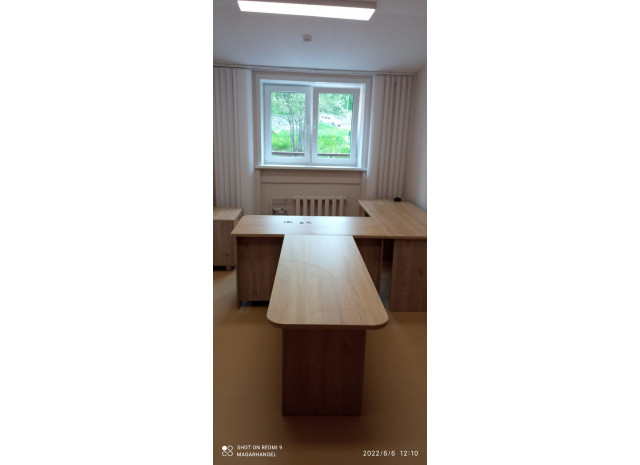 Мебель для кабинета в цвете Дуб Сонома/Эльбрус
