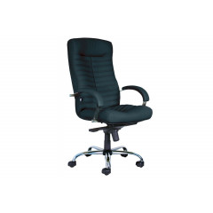 Кресло руководителя Orion Steel Chrome-st PU01 черный