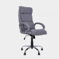 Кресло руководителя DELTA TILT CHR68 SORO93 серый