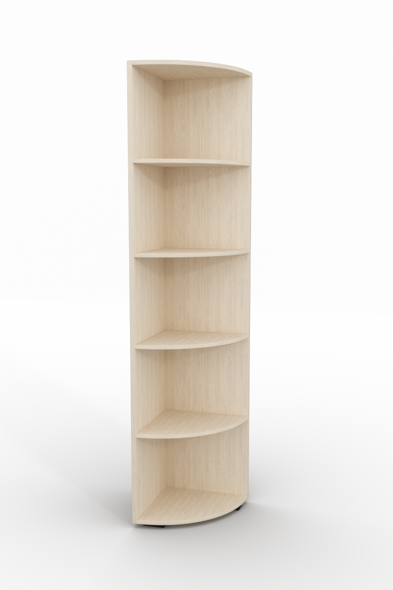 Угловой стеллаж ДЖЕССИКА Ш400 В1866 Г400 мм Каньон Ледяной