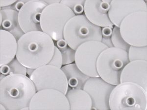 Заглушка под эксцентрик №19 Светло-серый D18