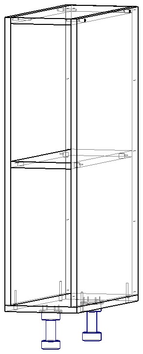 Модуль нижний БАЗА НШ-200 О-870 Кашемир