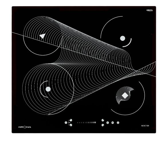 Индукционная варочная панель KRONA MERIDIANA 60 BL
