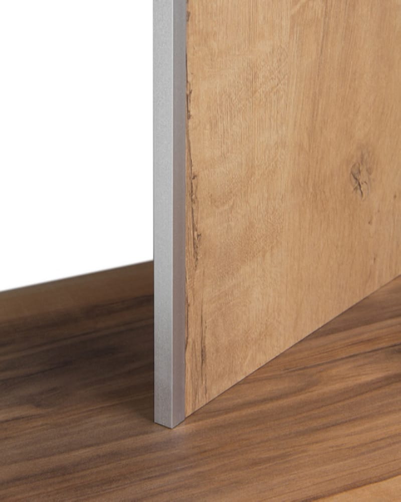 Планка для мебельного щита, торцевая, 600х10 мм, алюминий матовый (1110/600МТ) Планка для мебельного щита, торцевая, 600х10 мм, алюминий матовый (1110/600МТ)