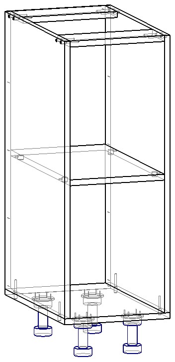 Модуль нижний БАЗА НШ-300 О-870 Кашемир
