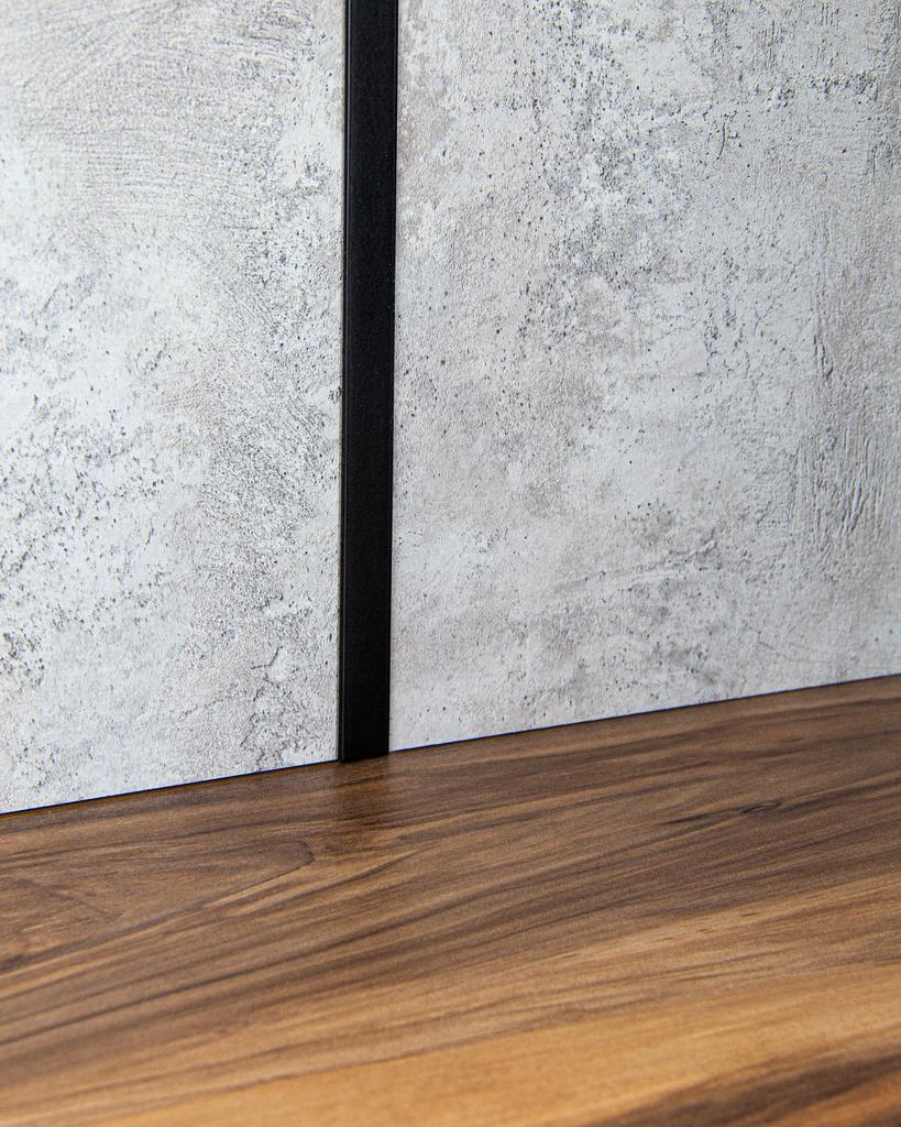 Планка для мебельного щита, стыковочная, 600х14х9 мм, черный (МЩ стык 600 черный) Планка для мебельного щита, стыковочная, 600х14х9 мм, черный (МЩ стык 600 черный)