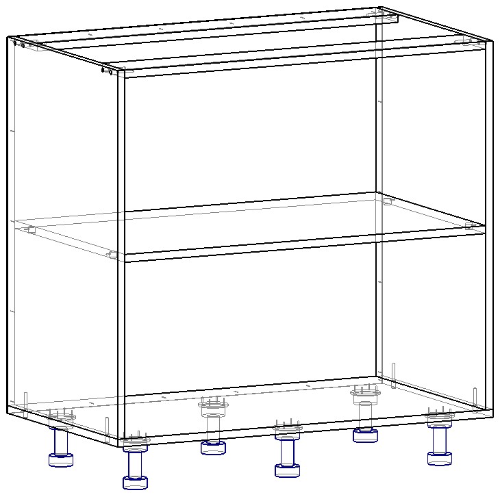 Модуль нижний БАЗА НШ-850 О-870 Кашемир