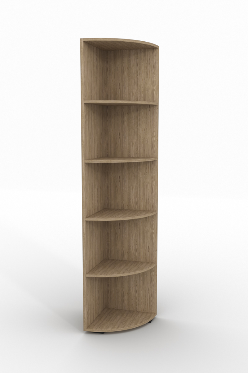 Угловой стеллаж ДЖЕССИКА Ш400 В1866 Г400 мм Каньон Песчаный