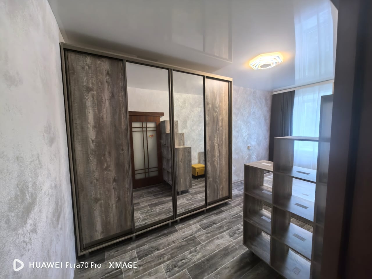 Комплект мебели для спальни в цвете Бетон Пайн Экзотик